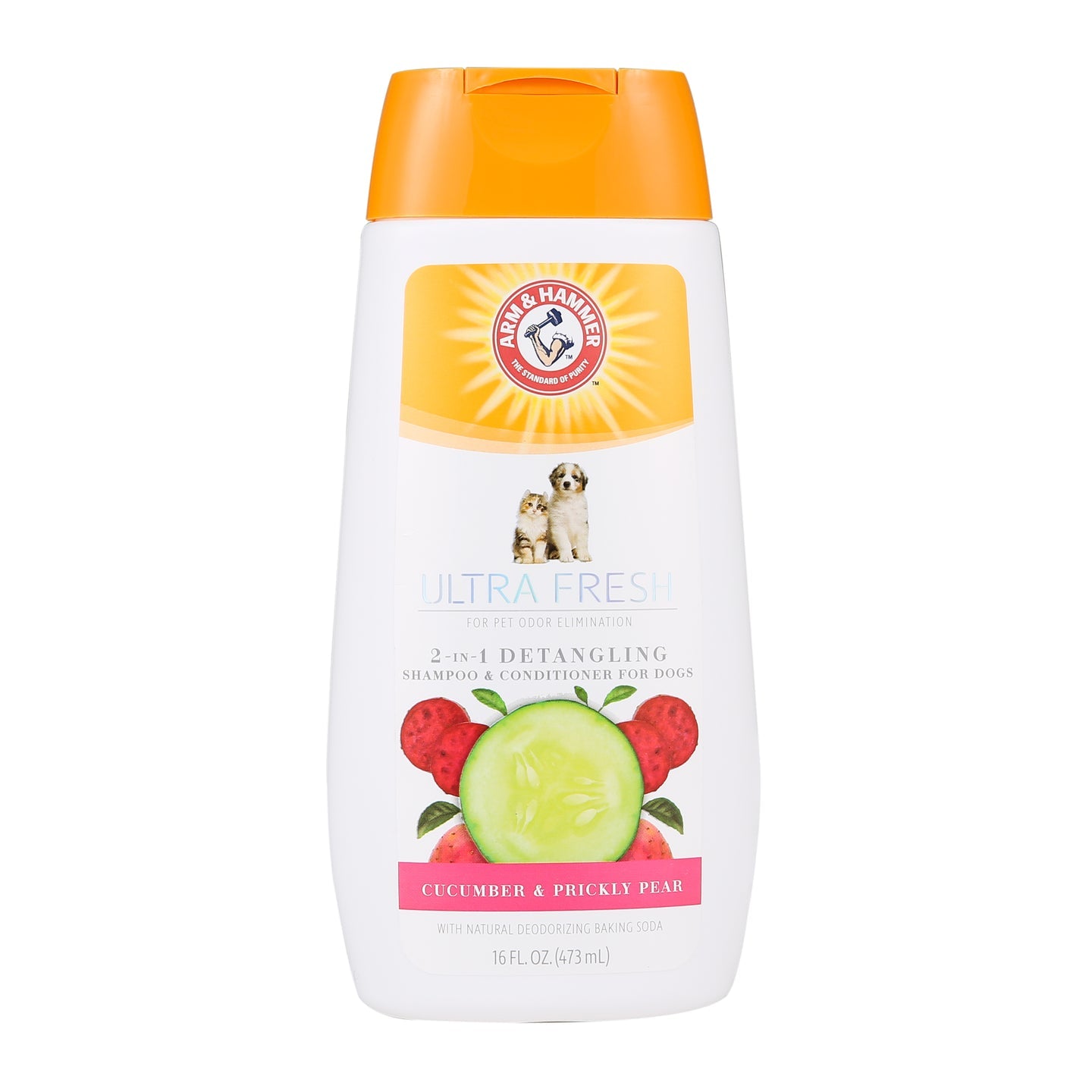 Arm and Hammer Ultra Fresh 2-in-1 Detangling Shampoo & Conditioner with Coconut Oil & Silk Protein