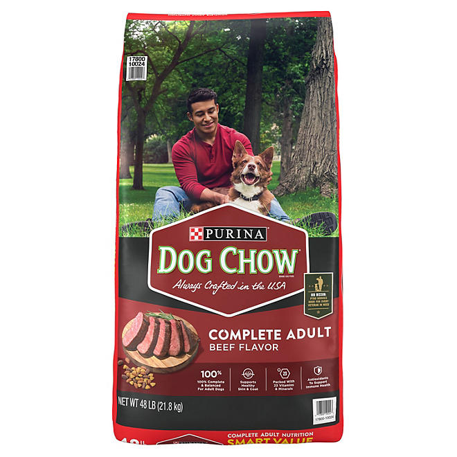 Purina Dog Chow Complete Beef Flavor Adult Dry Dog Food