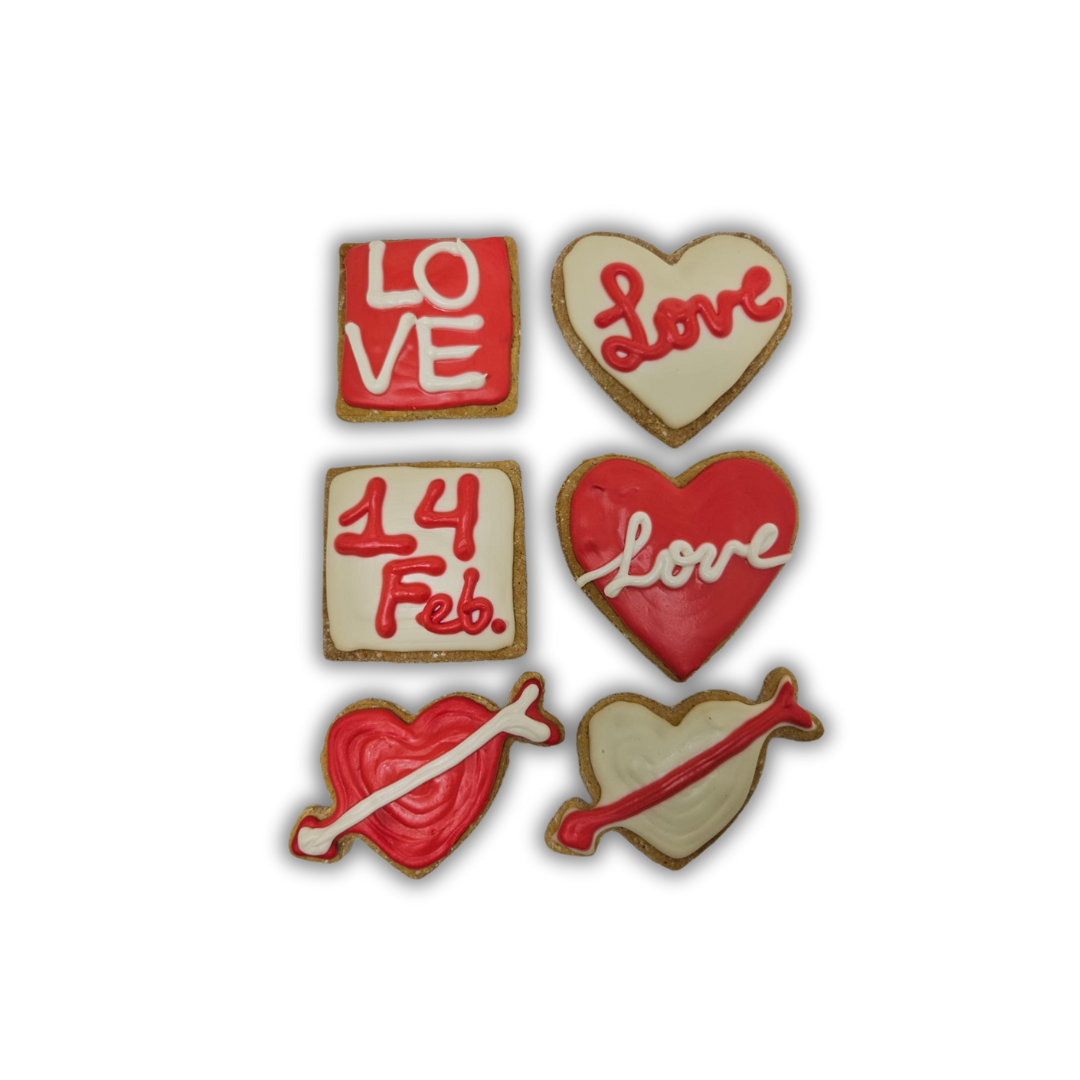 Valentines cookies