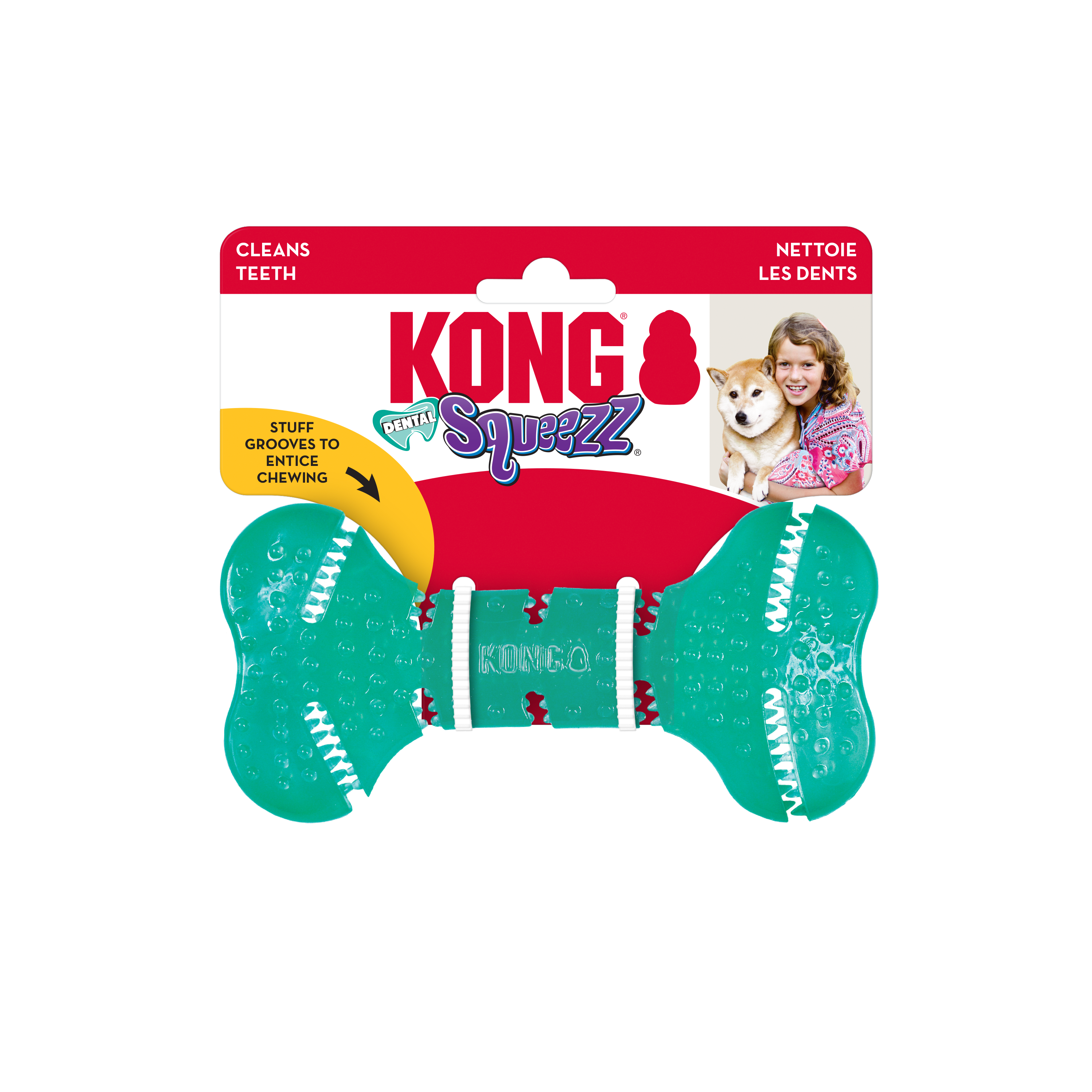 Kong Squeezz Dental Dog Toy