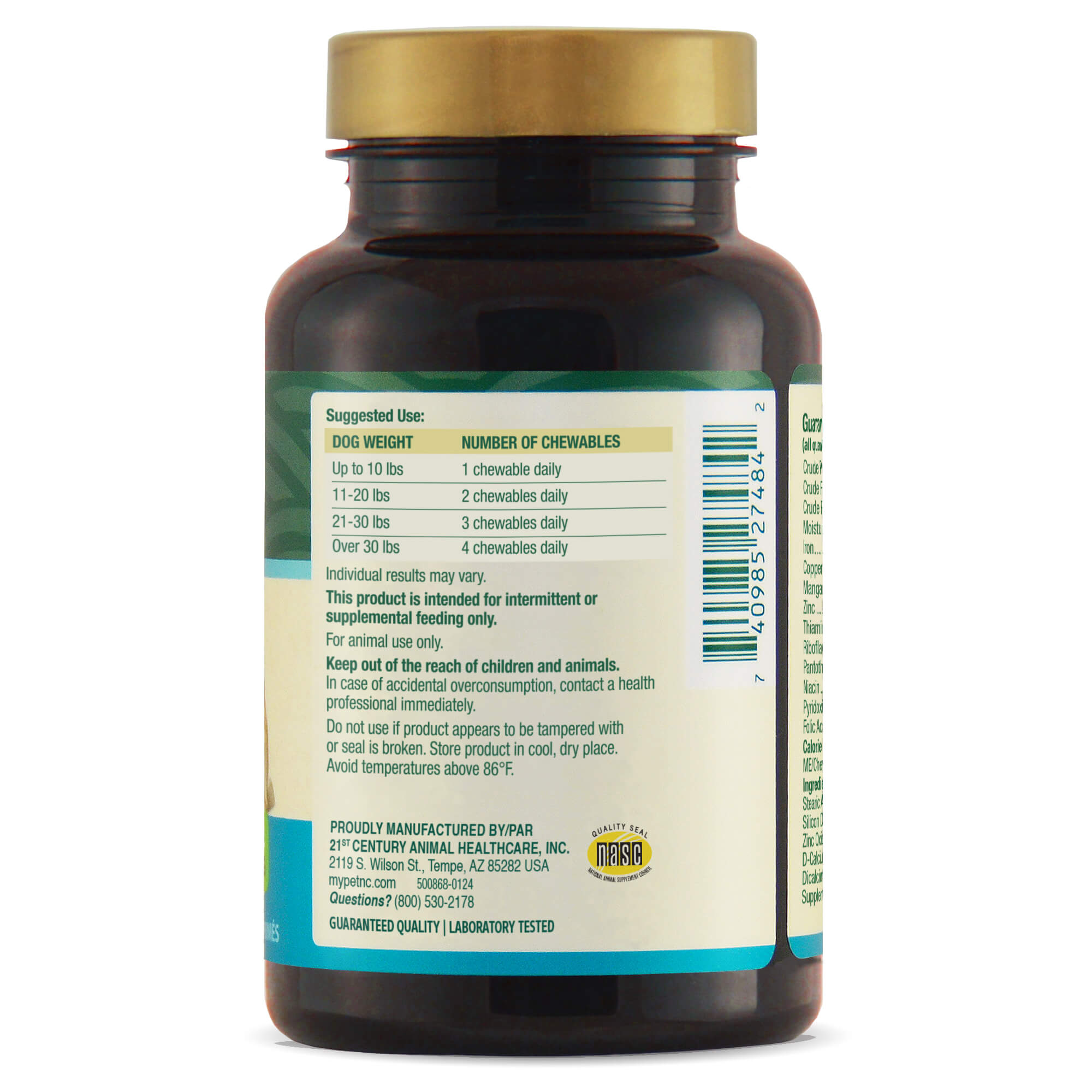 Petnc Brewer's Yeast Chewables