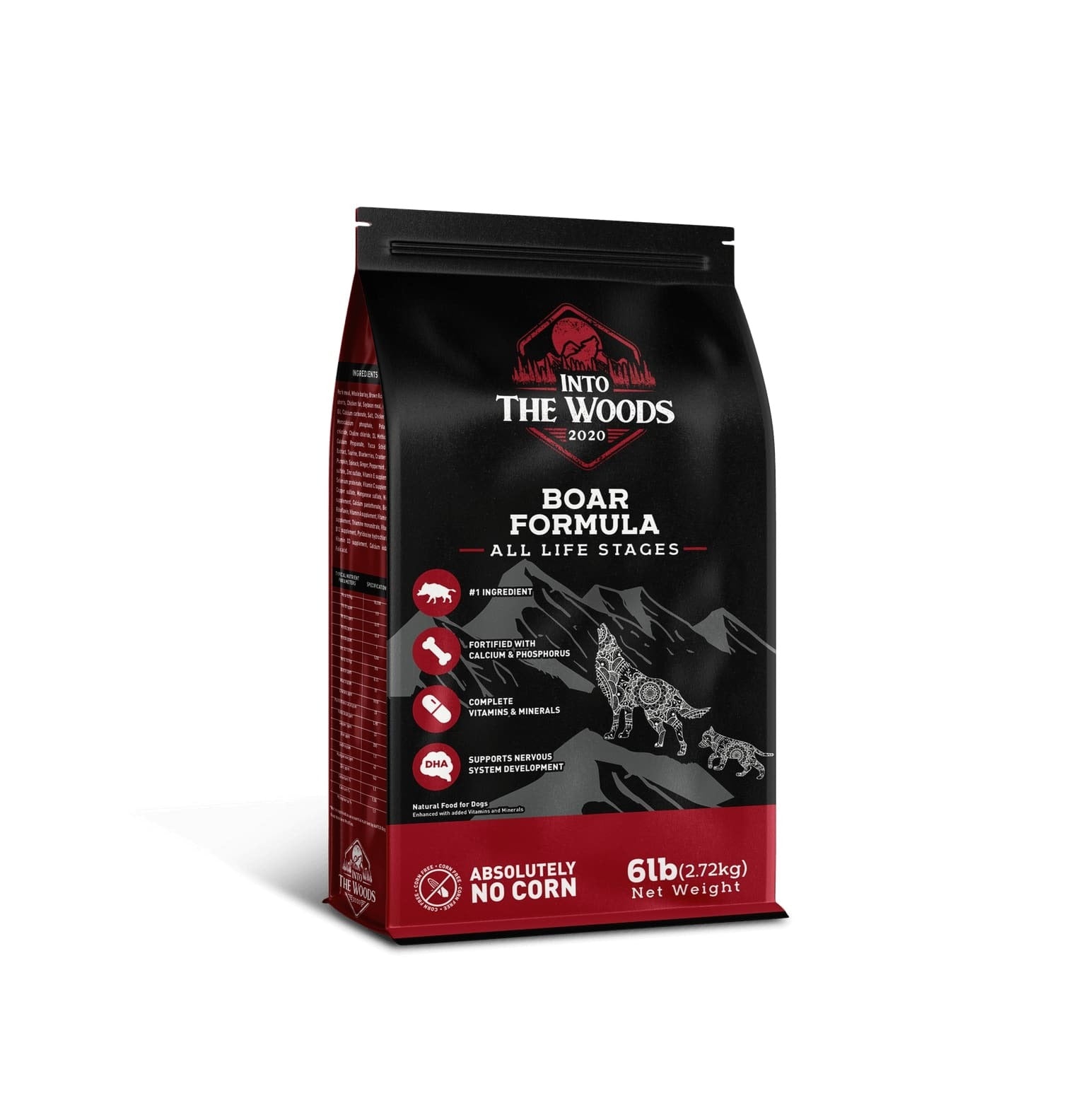 Into the Woods Dog Food with Boar Formula