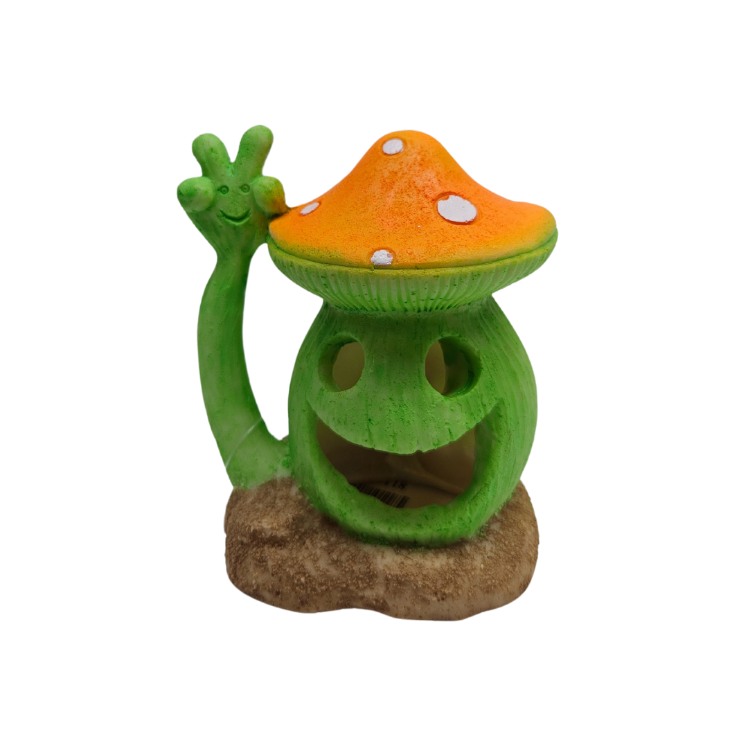 Green Mushroom Ornament