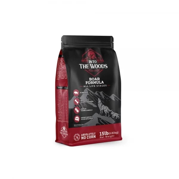 Into the Woods Dog Food with Boar Formula