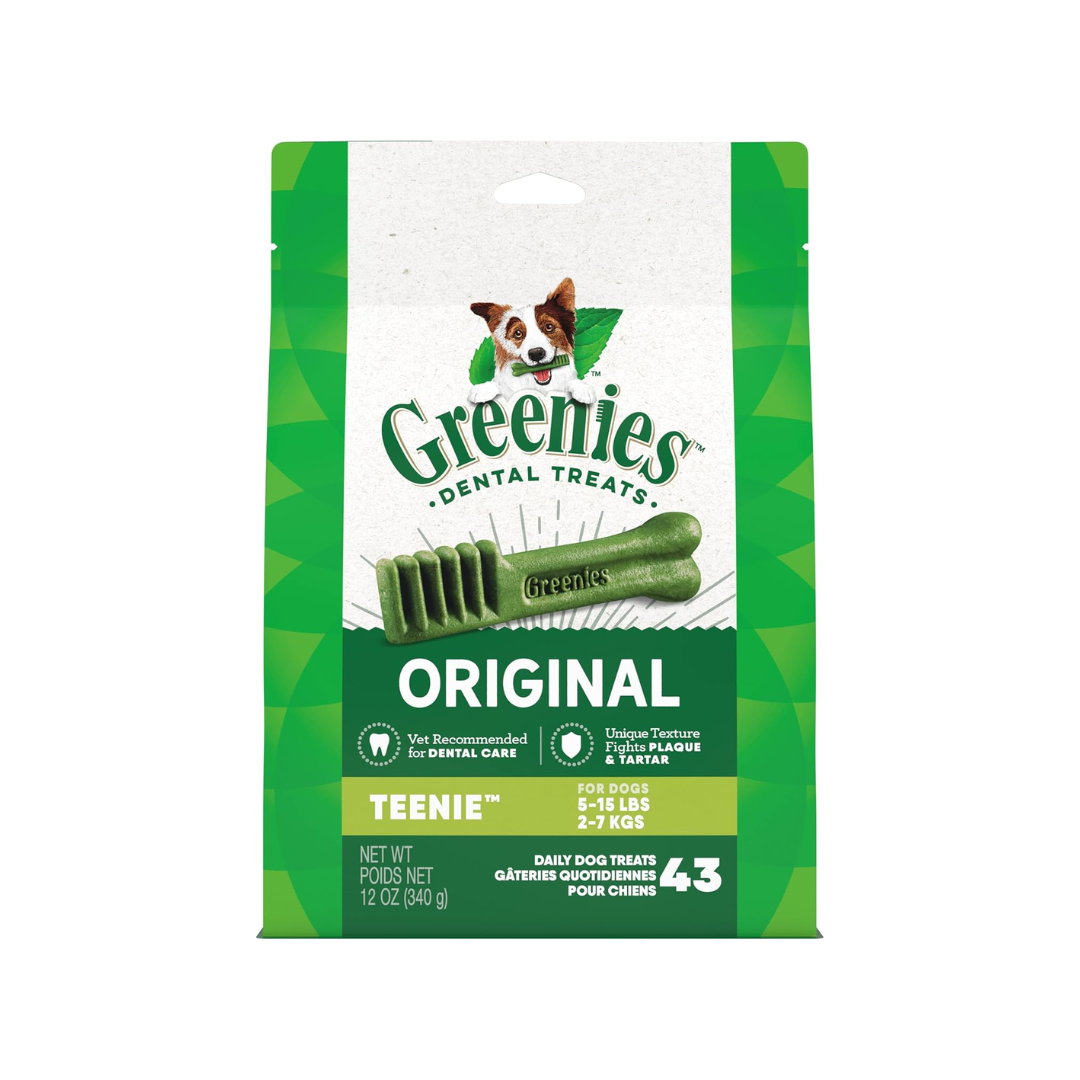 Greenies - Natural Dental Health Treats for Small Dogs, Original Flavor
