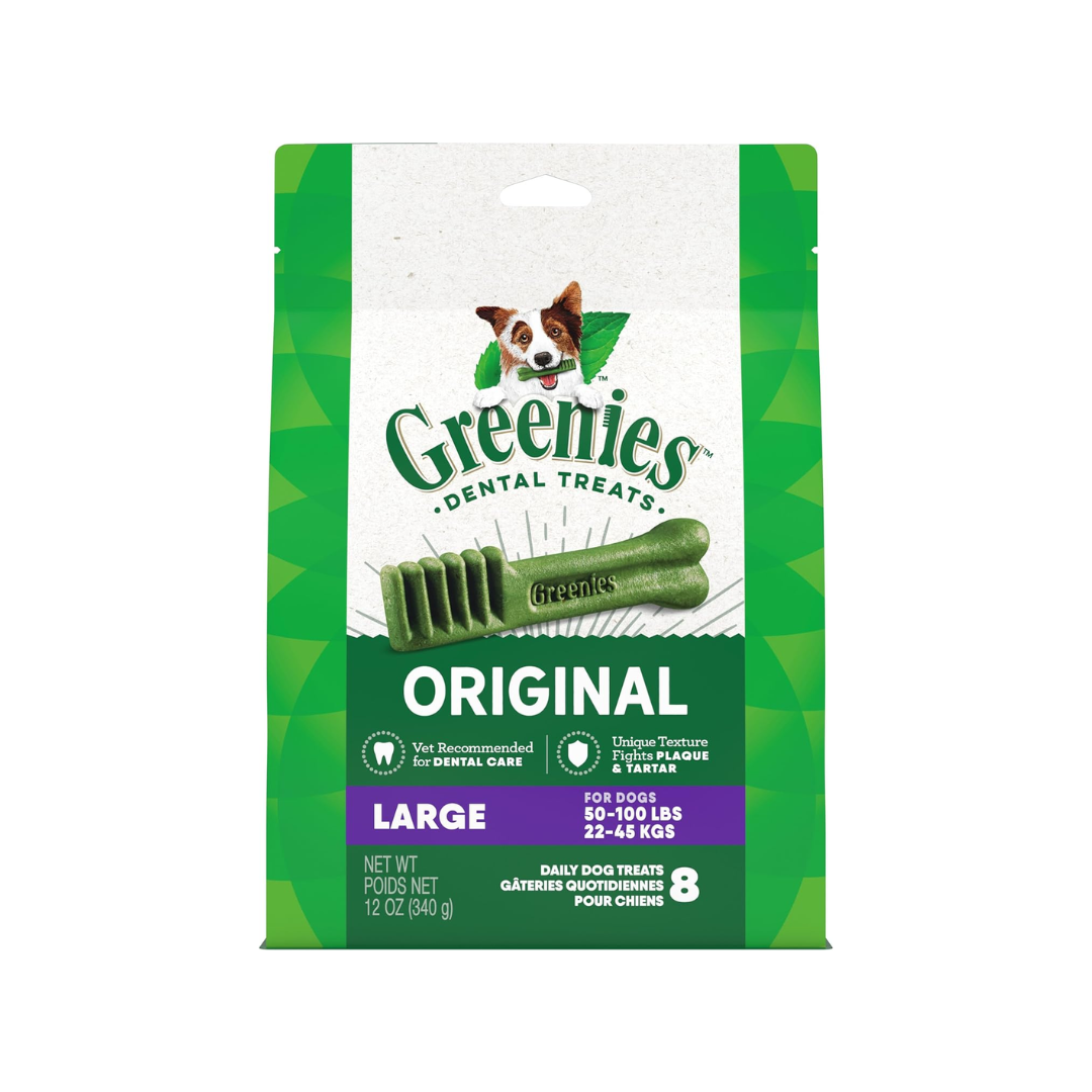 GREENIES - Original Natural Dental Health Treats for Large Dogs