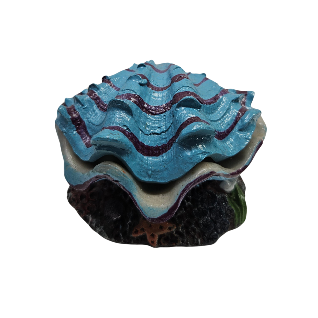 Blue Oyster Ornament