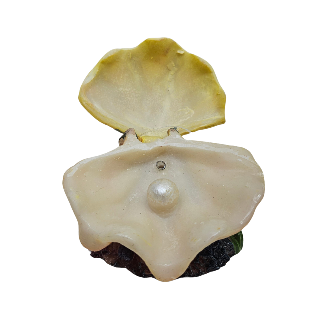 Yellow Oyster Ornament