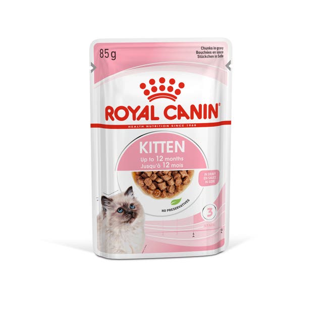 Royal Canin Kitten Chunks In Gravy