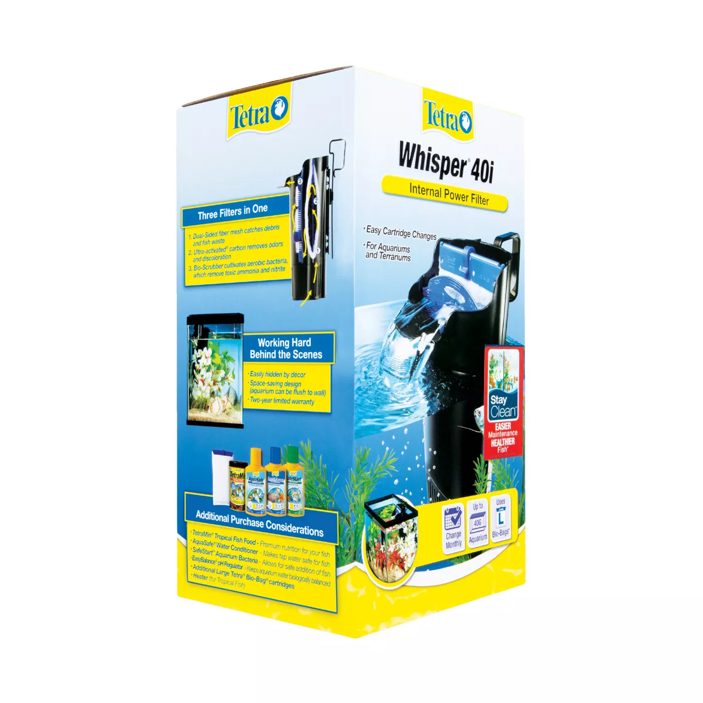 Tetra Whisper Internal Power Filter 40i