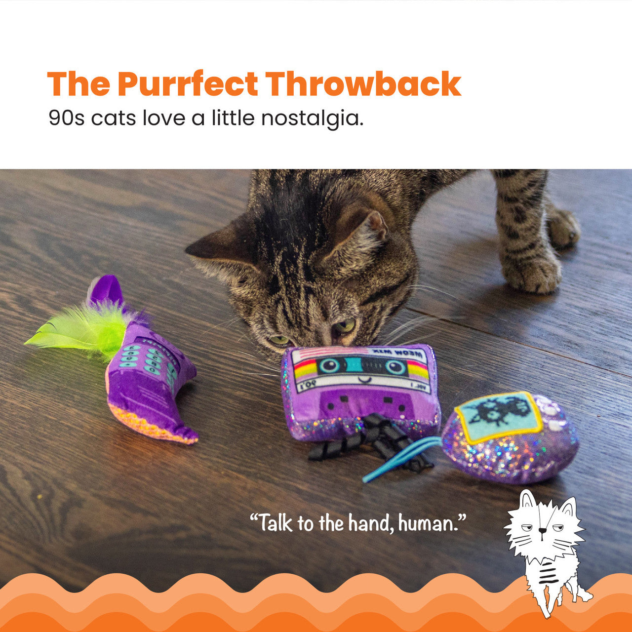 So Meowsome 90s 3Pk Mlt