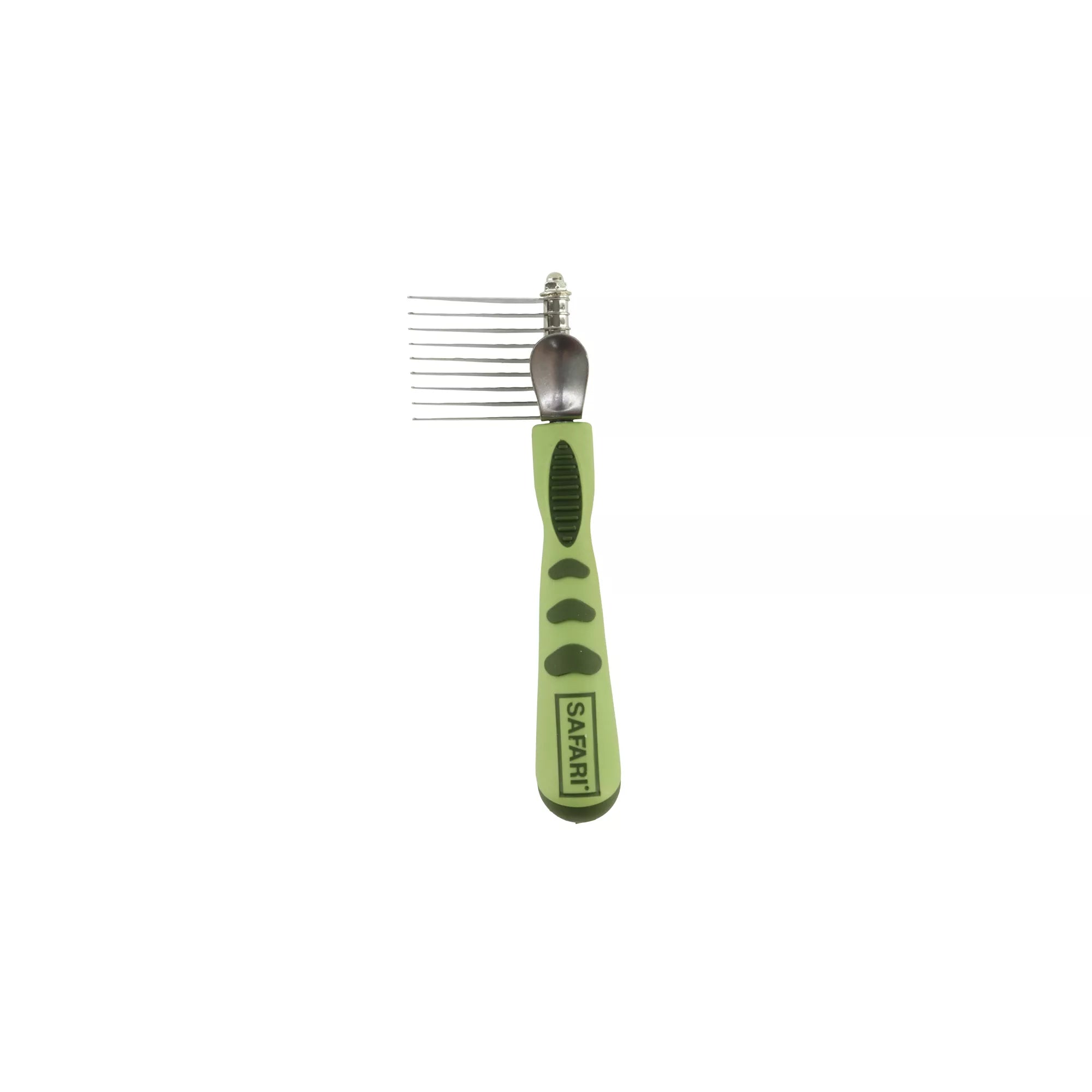 Safari Dog De-Matting Comb Green One Size