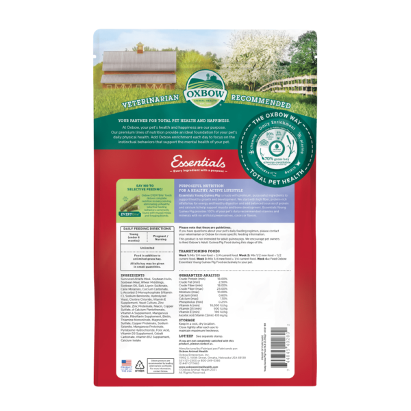 Essentials Young Guinea Pig Food