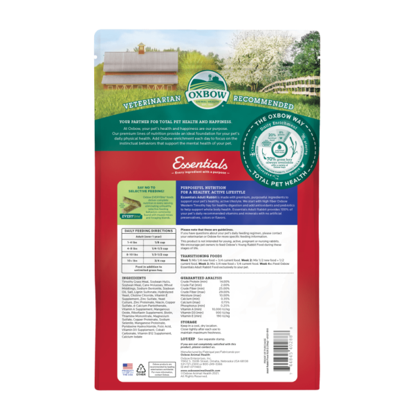 Essentials Adult Rabbit Food