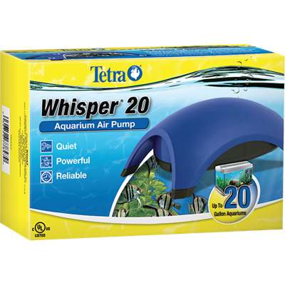 Whisper® Aquarium Air Pump
