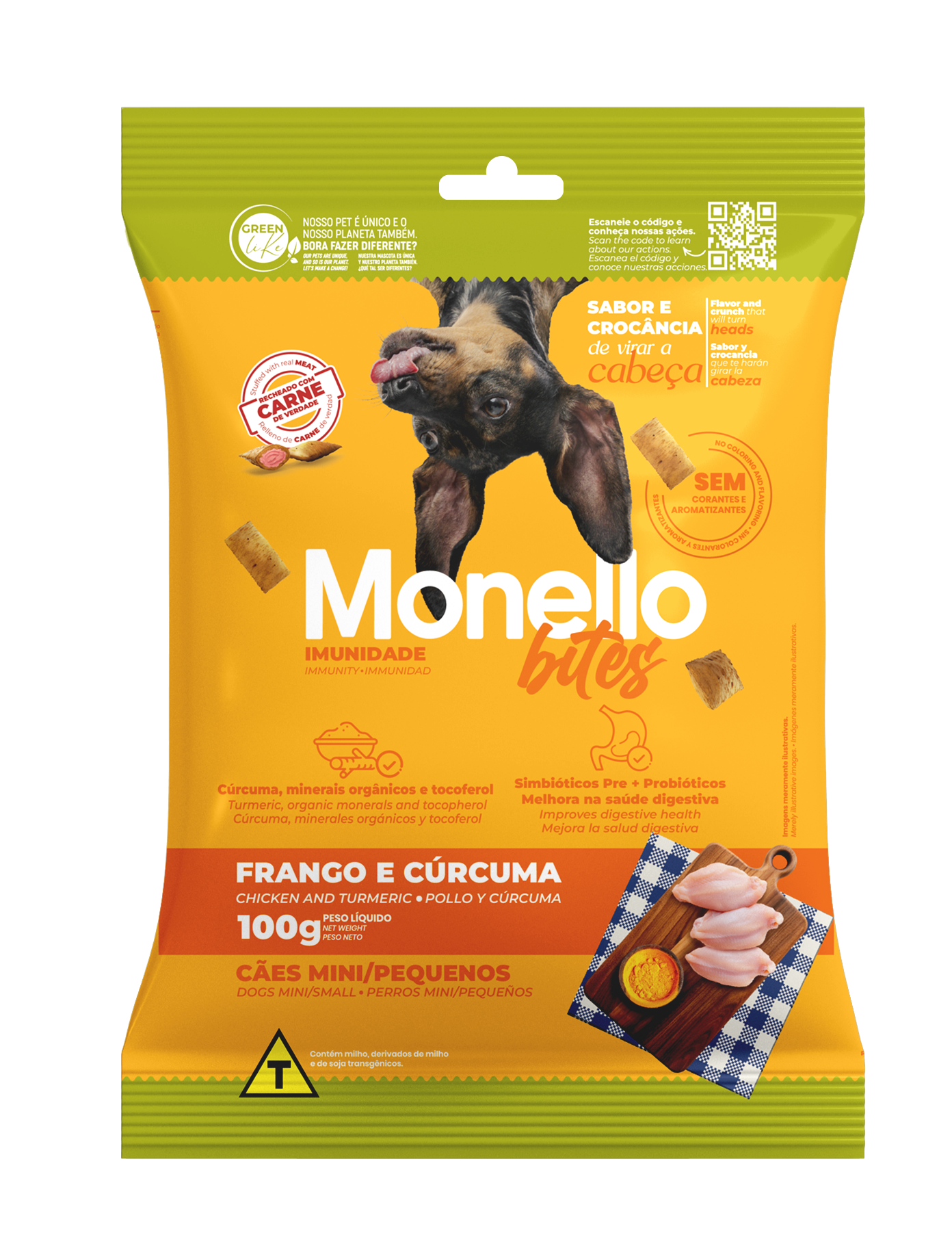 Monello Bites Mini and Small Breeds Dogs - Immunity