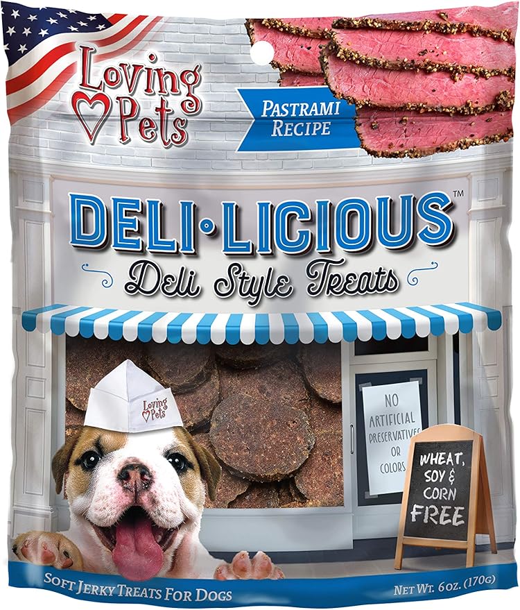 Loving Pets Deli•Licious Pastrami Dog Treats
