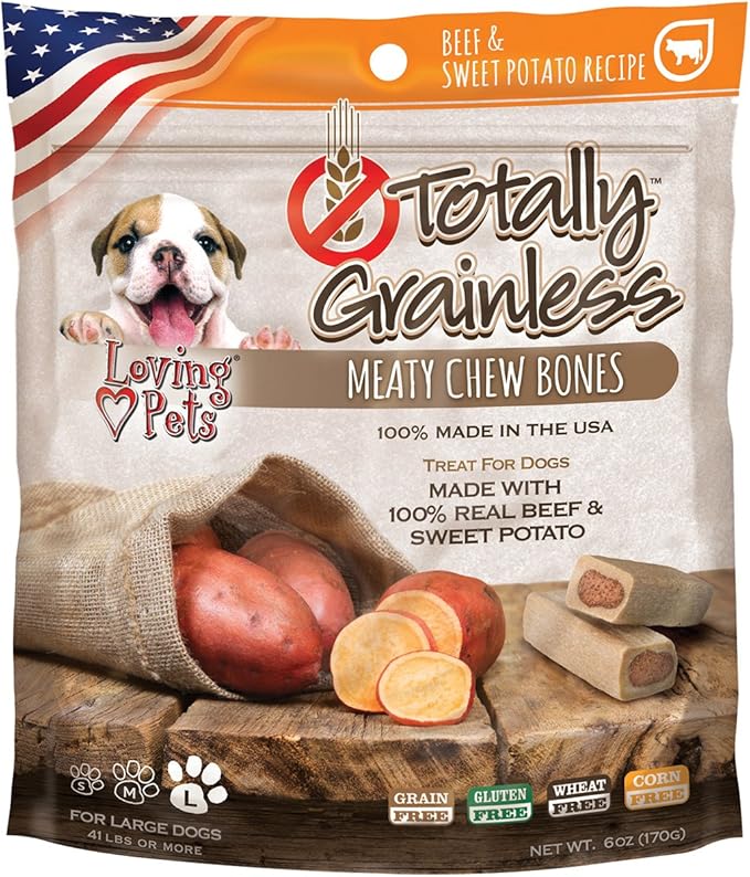 Loving Pets Totally Grainless Beef and Sweet Potato Bones