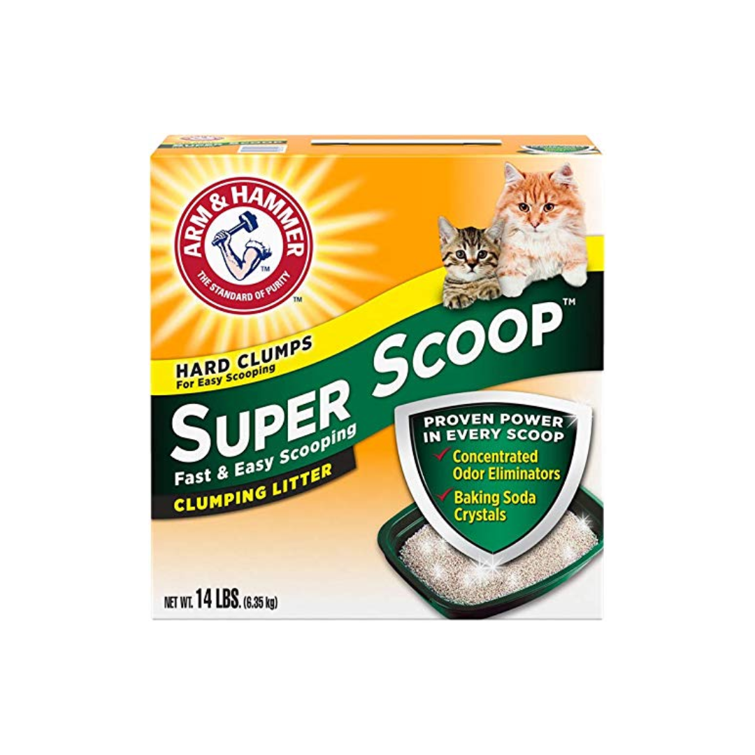 Arm & Hammer Super Scoop Fresh Scent Clumping Litter, 14 lbs