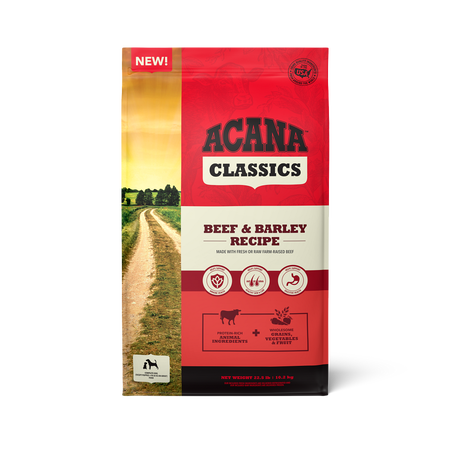 Acana Classic Beef and Barley Recipe