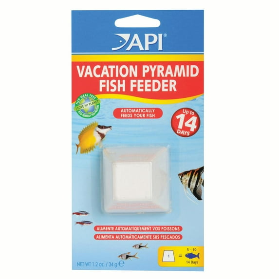API Vacation Pyramid Fish Feeder 14-Day