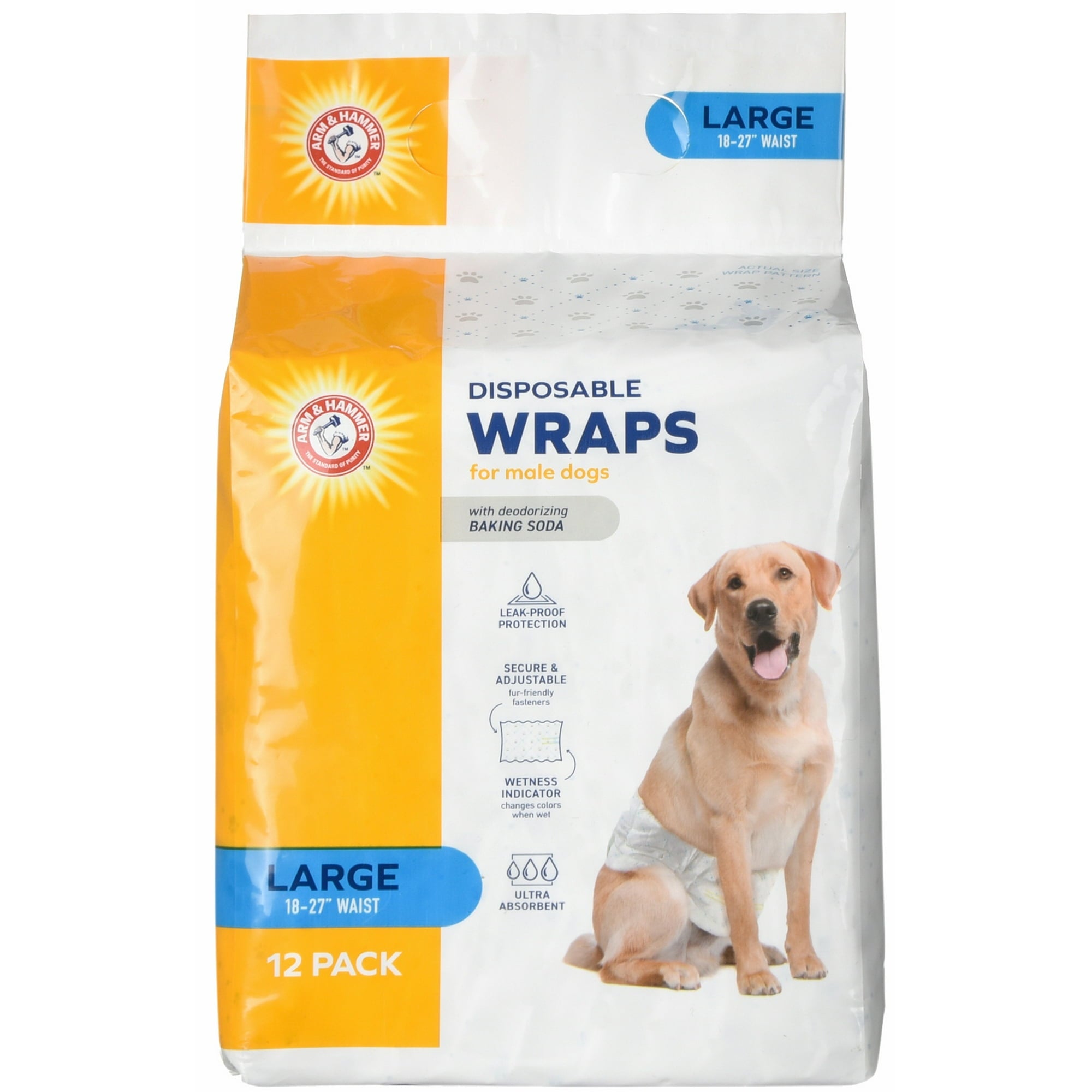 Arm & Hammer Male Dog Wraps