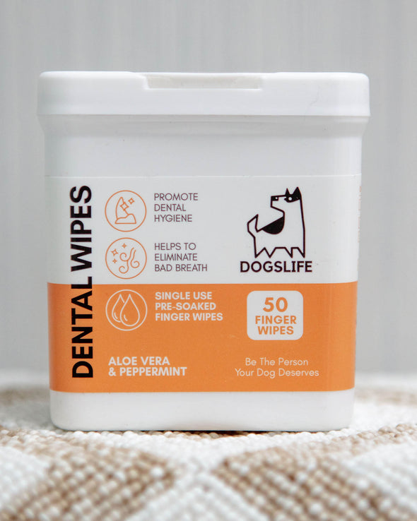 Dogslife Dog Dental Cleaning Finger Wipes