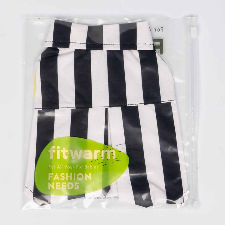 Fitwarm Spooky Striped Dog Shirt