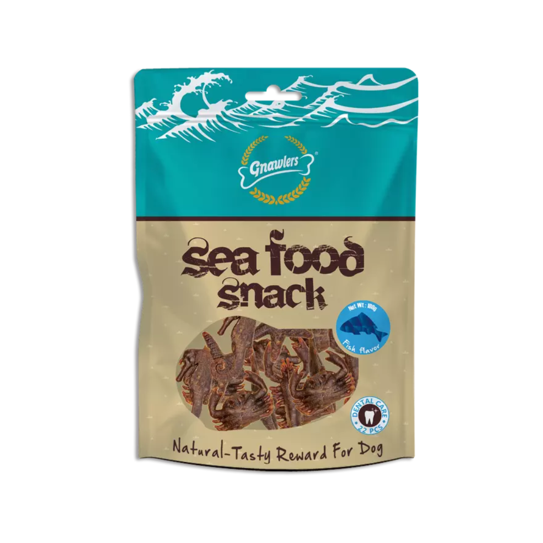 GNAWLERS Seafood Snack- Fish Flavor