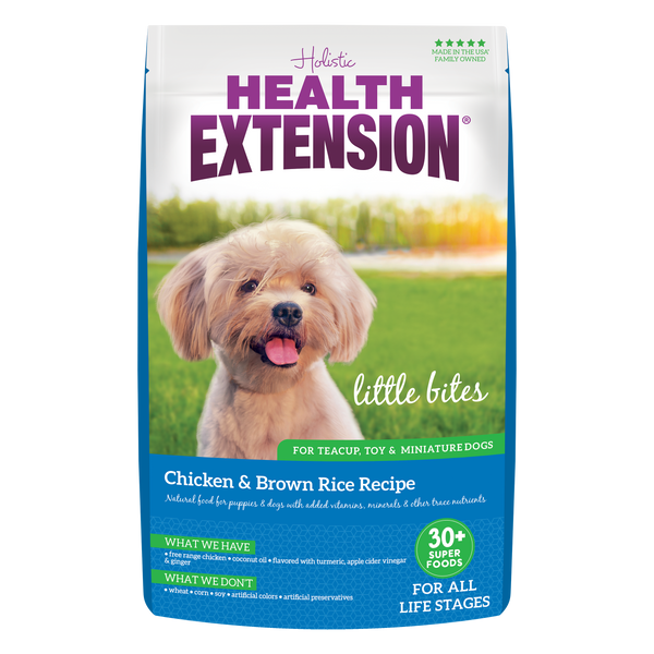 Health Extension Little Bites Chicken and Brown Rice Recipe