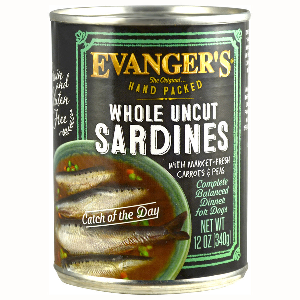 Evangers Whole Uncut Sardines – Packed by Hand!