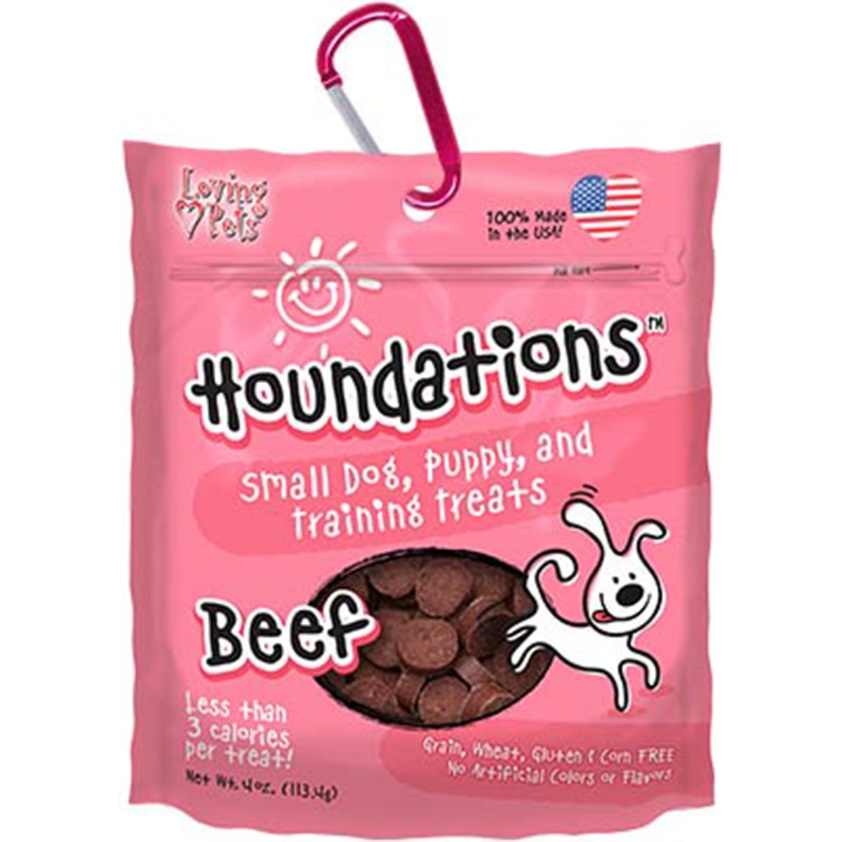 Loving Pets Houndations® Dog Training Treats Beef