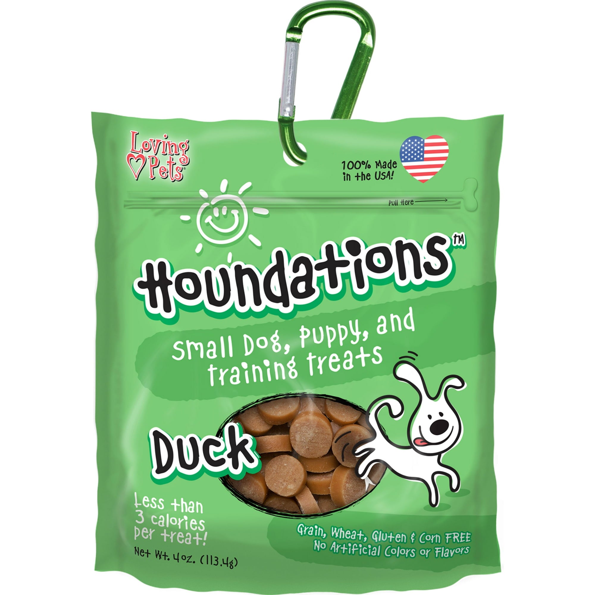 Loving Pets Houndations® Dog Training Treats Duck