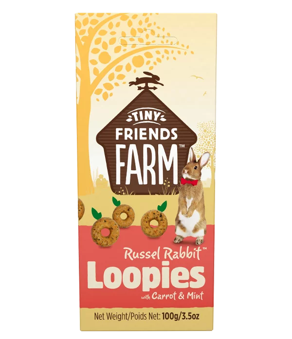 Tiny Friends Farm Russel Rabbit Loopies