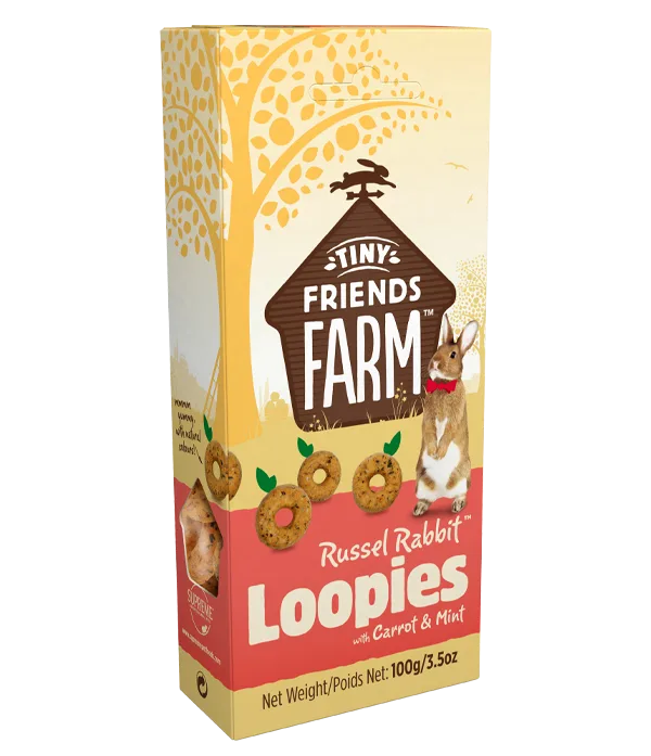 Tiny Friends Farm Russel Rabbit Loopies