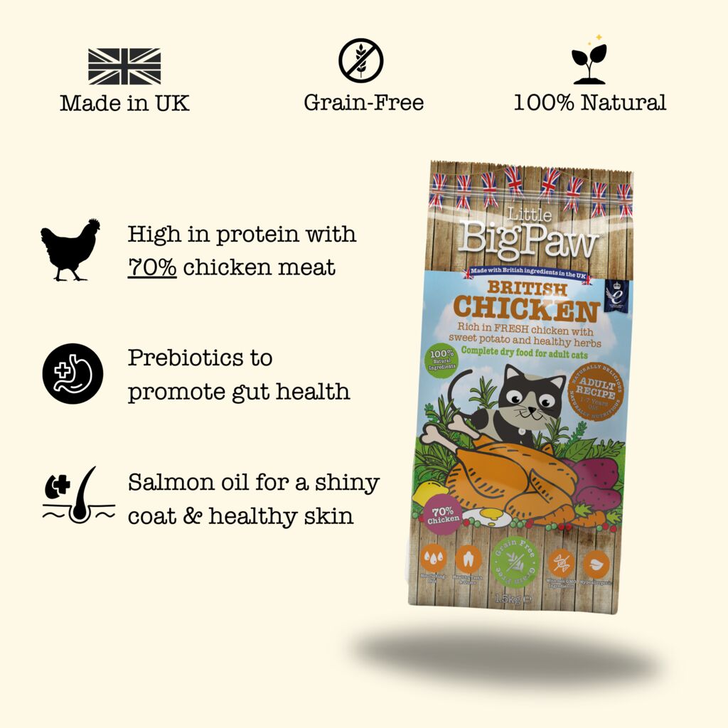 British Chicken Complete dry food for Adult Cats