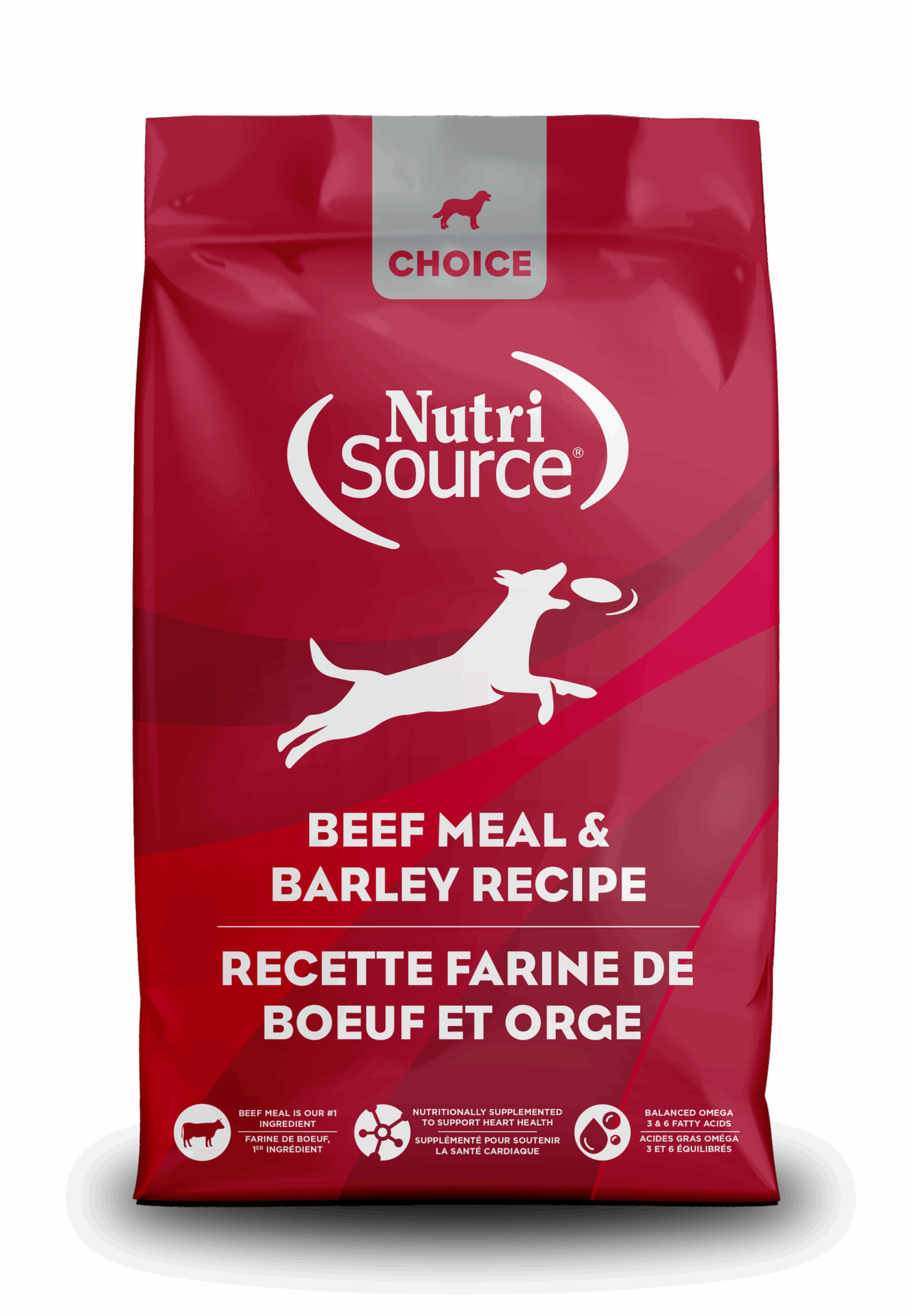 NutriSource Choice Beef Meal & Barley Recipe
