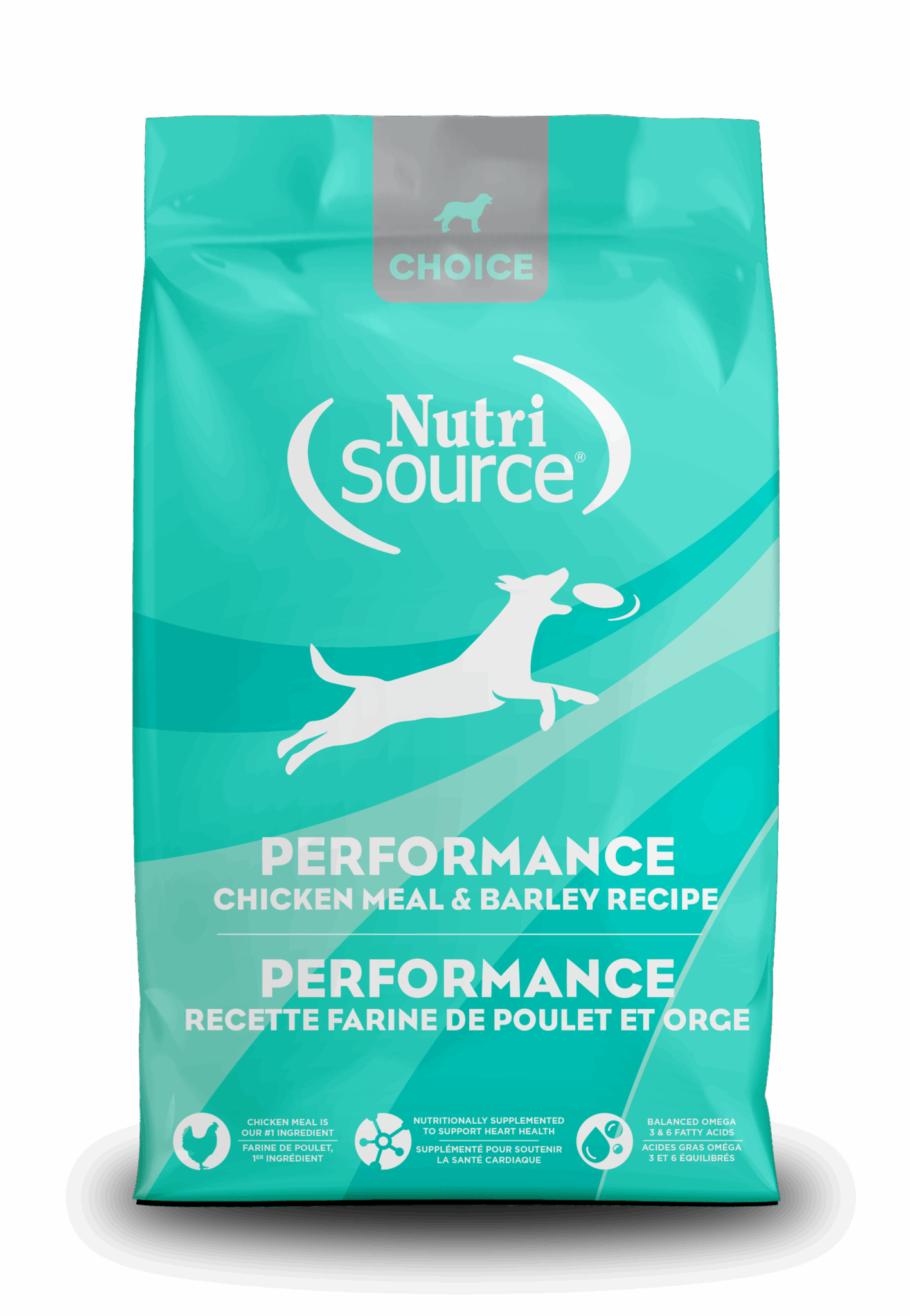 NutriSource Choice Performance Chicken Meal & Barley Recipe