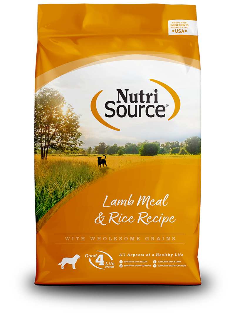 NutriSource Lamb Meal & Rice Recipe