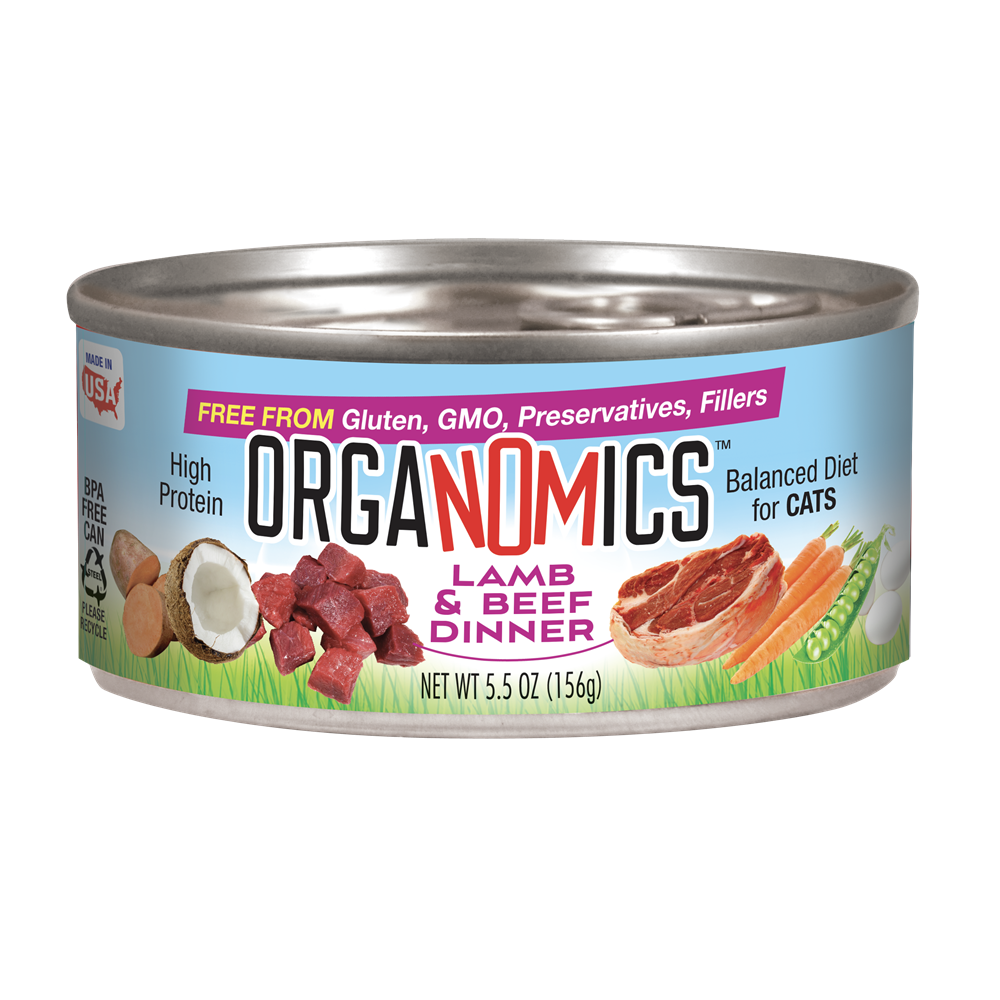 Organomics Lamb and Beef for Cats
