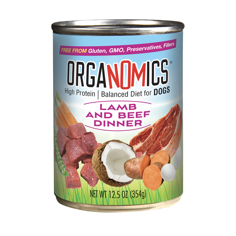 Organomics Lamb and Beef Dinner for Dogs