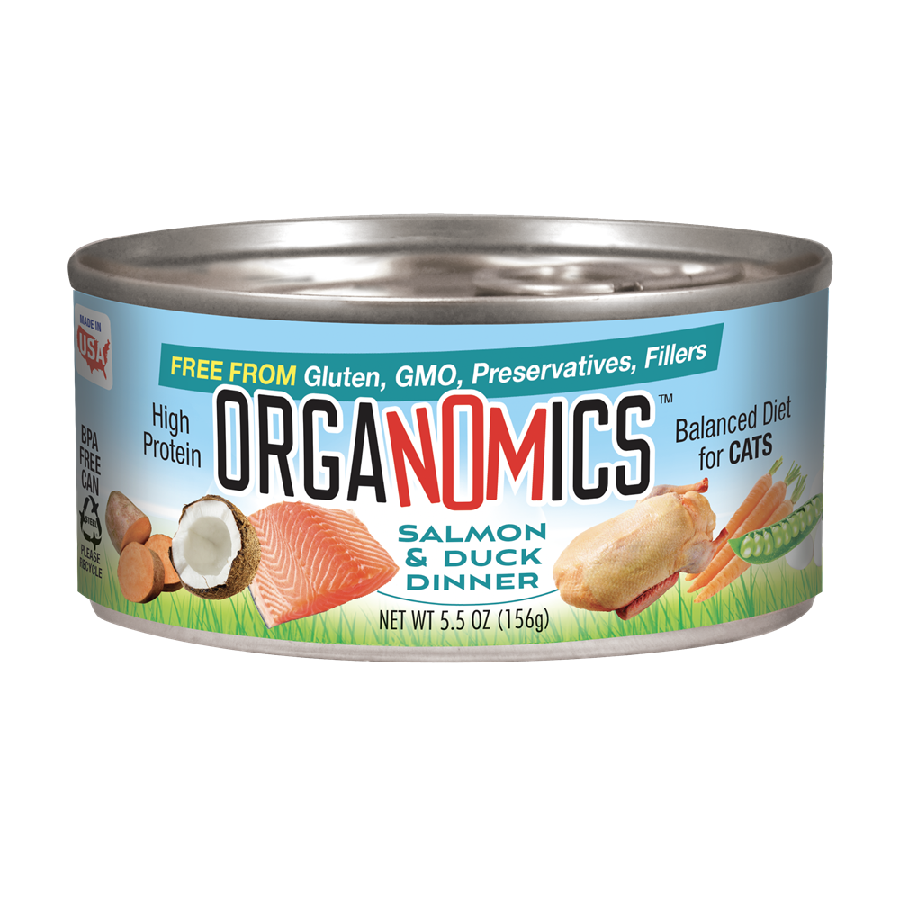 Organomics Salmon and Duck Dinner for Cats