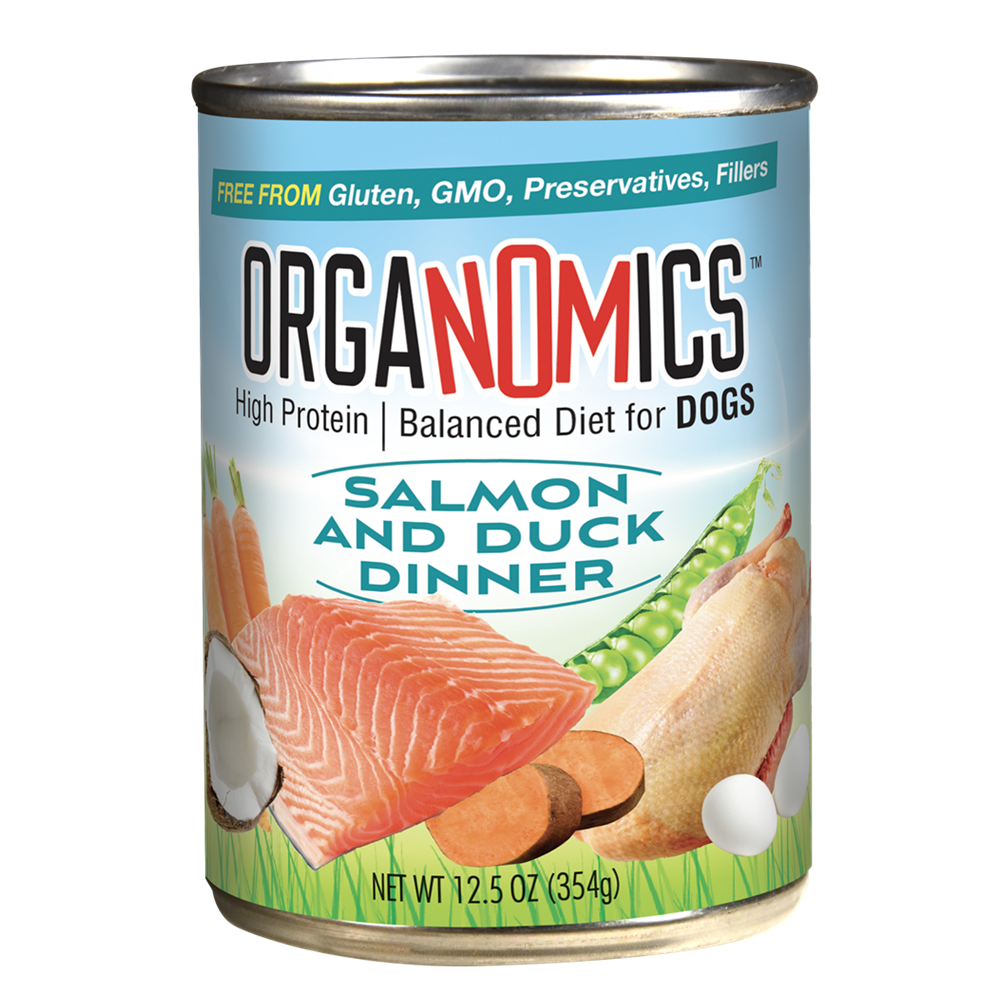 Organomics Salmon and Duck Dinner for Dogs