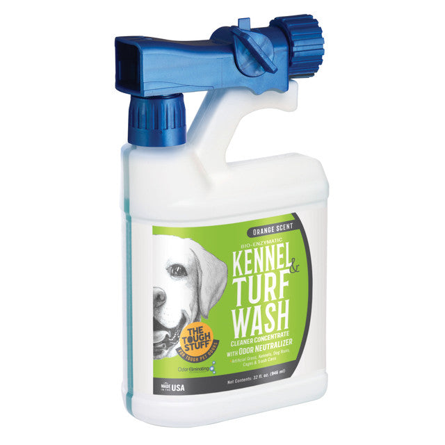 The Tough Stuff Bio-Enzymatic Kennel and Turf Wash Cleaner Concentrate with Odor Neutralizer