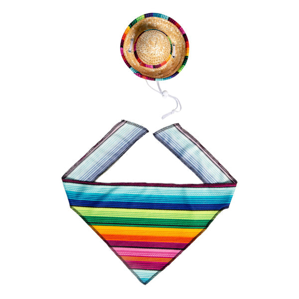 Sombrero and Serape Dog & Cat  Costume