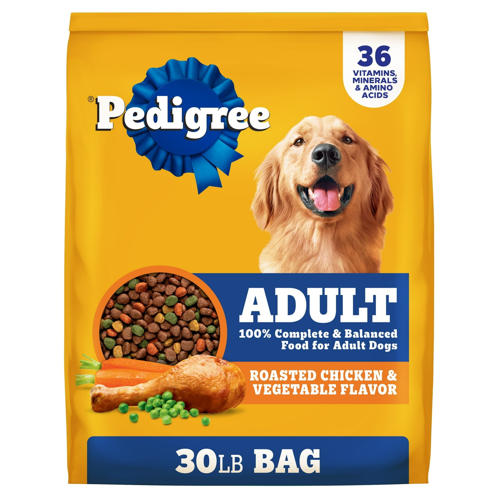 PEDIGREE® Dry Dog Food Adult Roasted Chicken, Rice & Vegetable Flavor