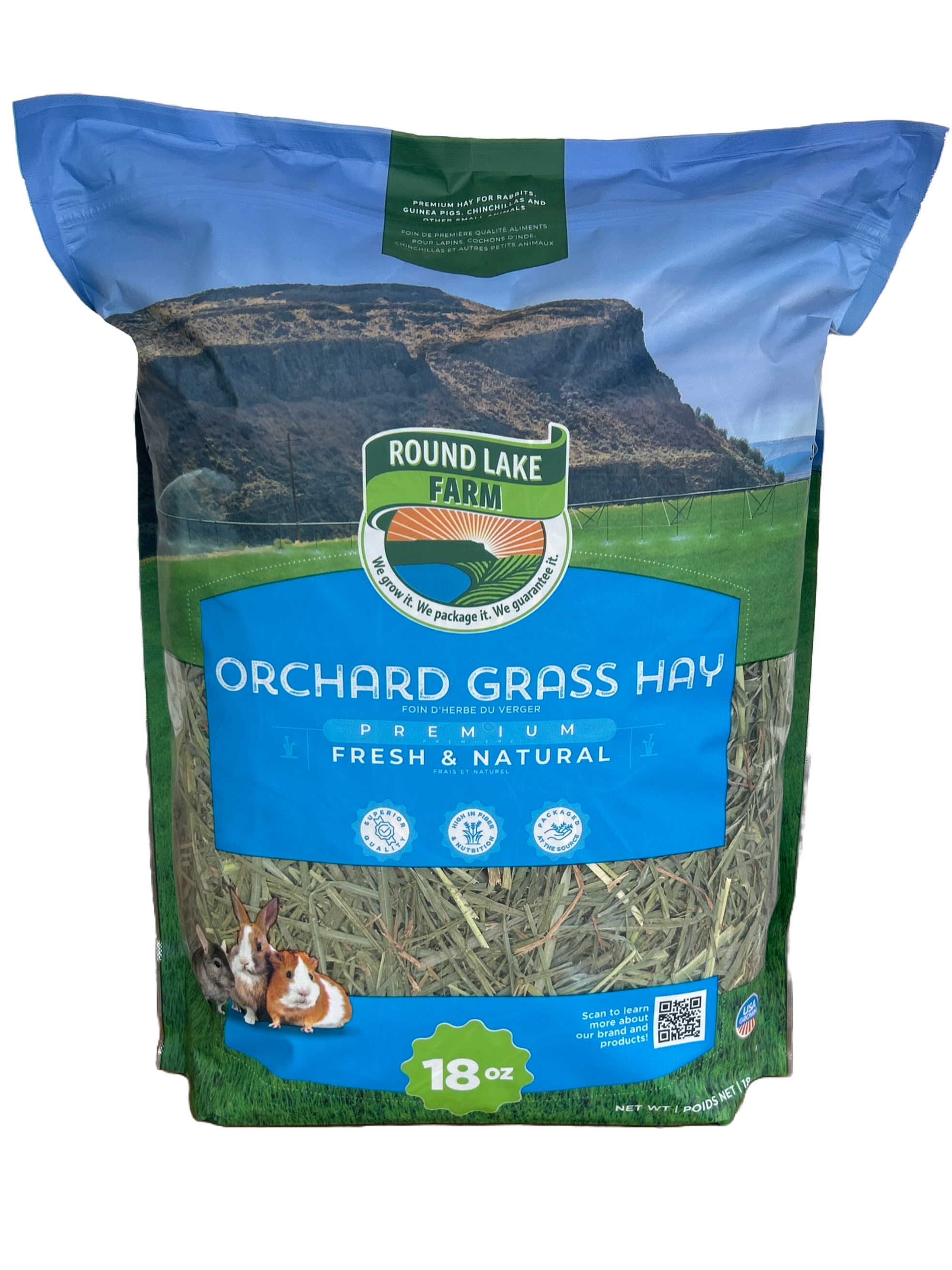 Round Lake Farm Orchard Grass Hay