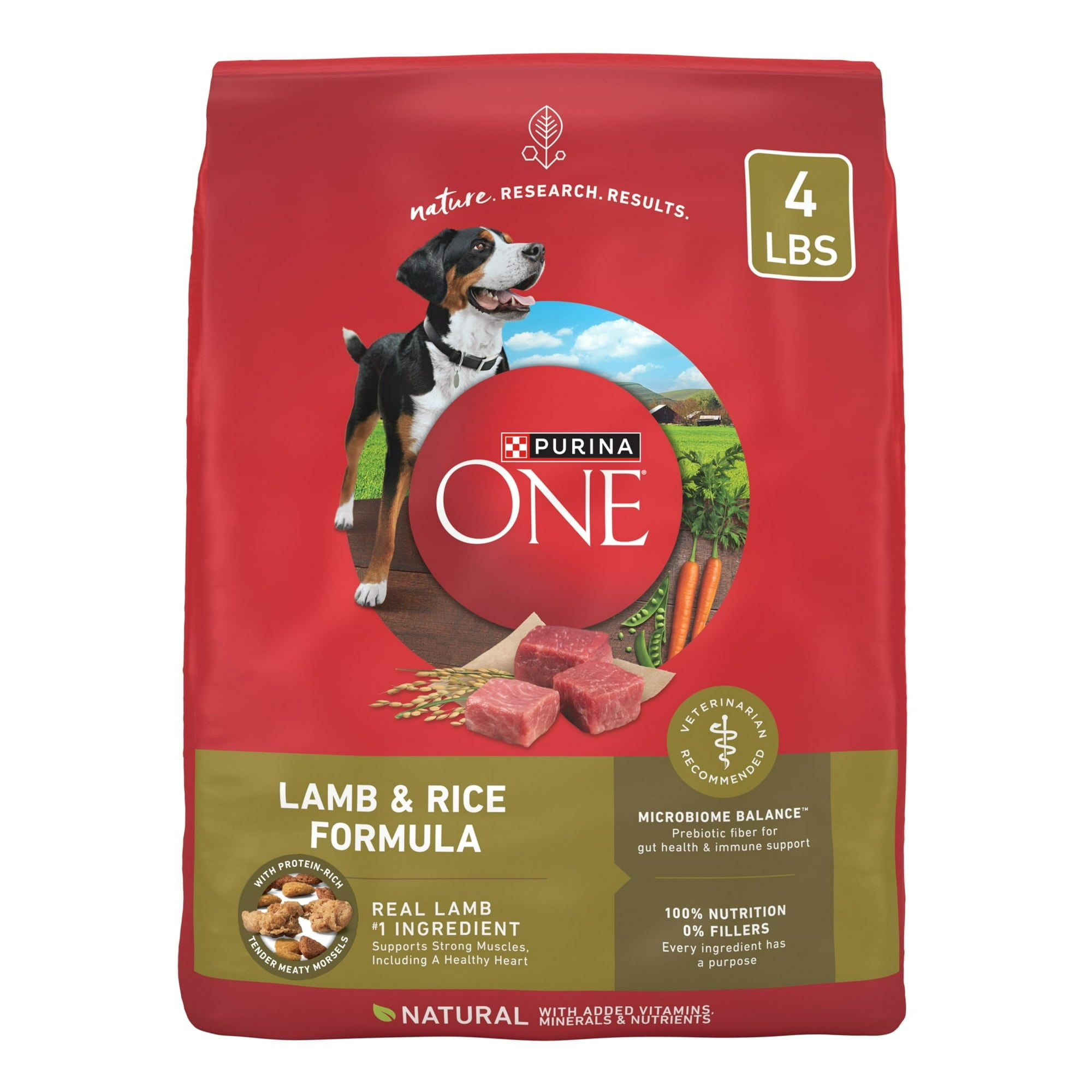 Purina ONE Dry Dog Food Lamb and Rice Formula