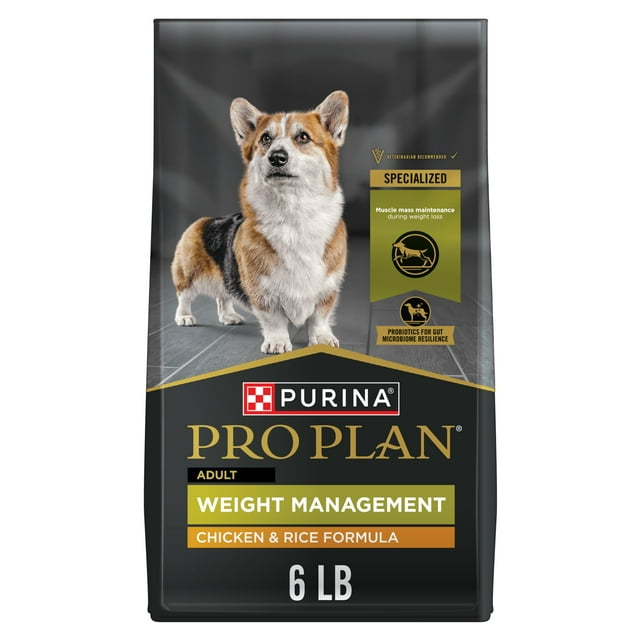 Purina Pro Plan Weight Management Dog Food Dry Formula Chicken and Rice Formula