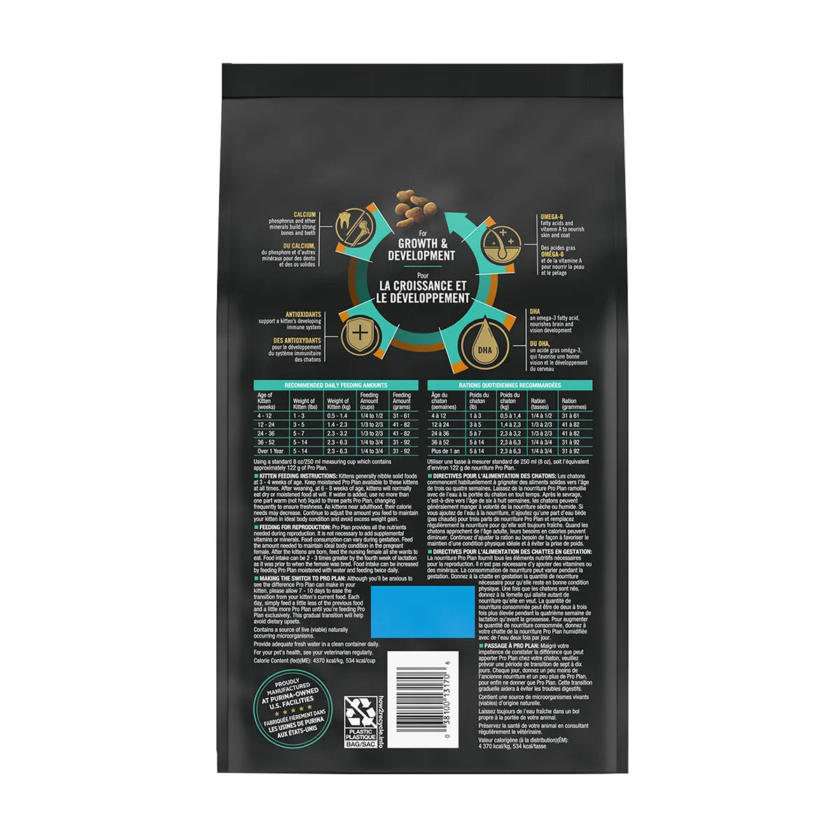 Purina Pro Plan Kitten Chicken & Rice Formula 3.5lb